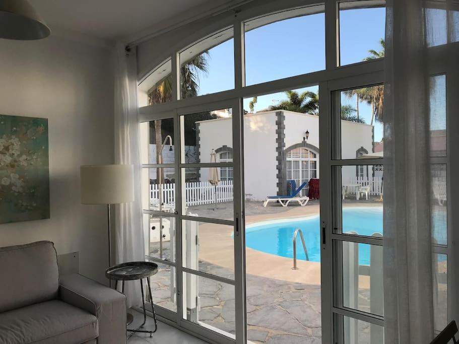 Lovely Villa - Pool Front, Private Roof Terrace, Wifi Fiber Optic Corralejo Bagian luar foto